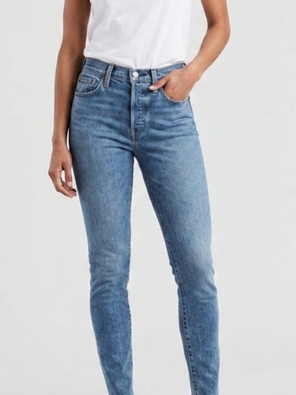 Levi’s 501 High Rise Skinny Jeans 25